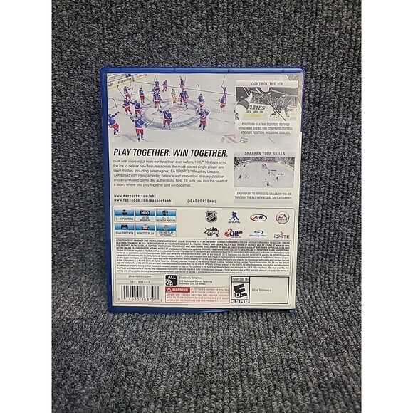 PS4 NHL 16 (Sony PlayStation 4, 2015)No Manual Tested Hockey - Picture 2 of 4
